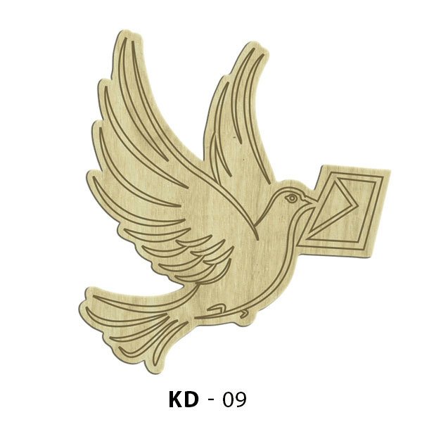 Ahşap Lazer Kesim - KD09