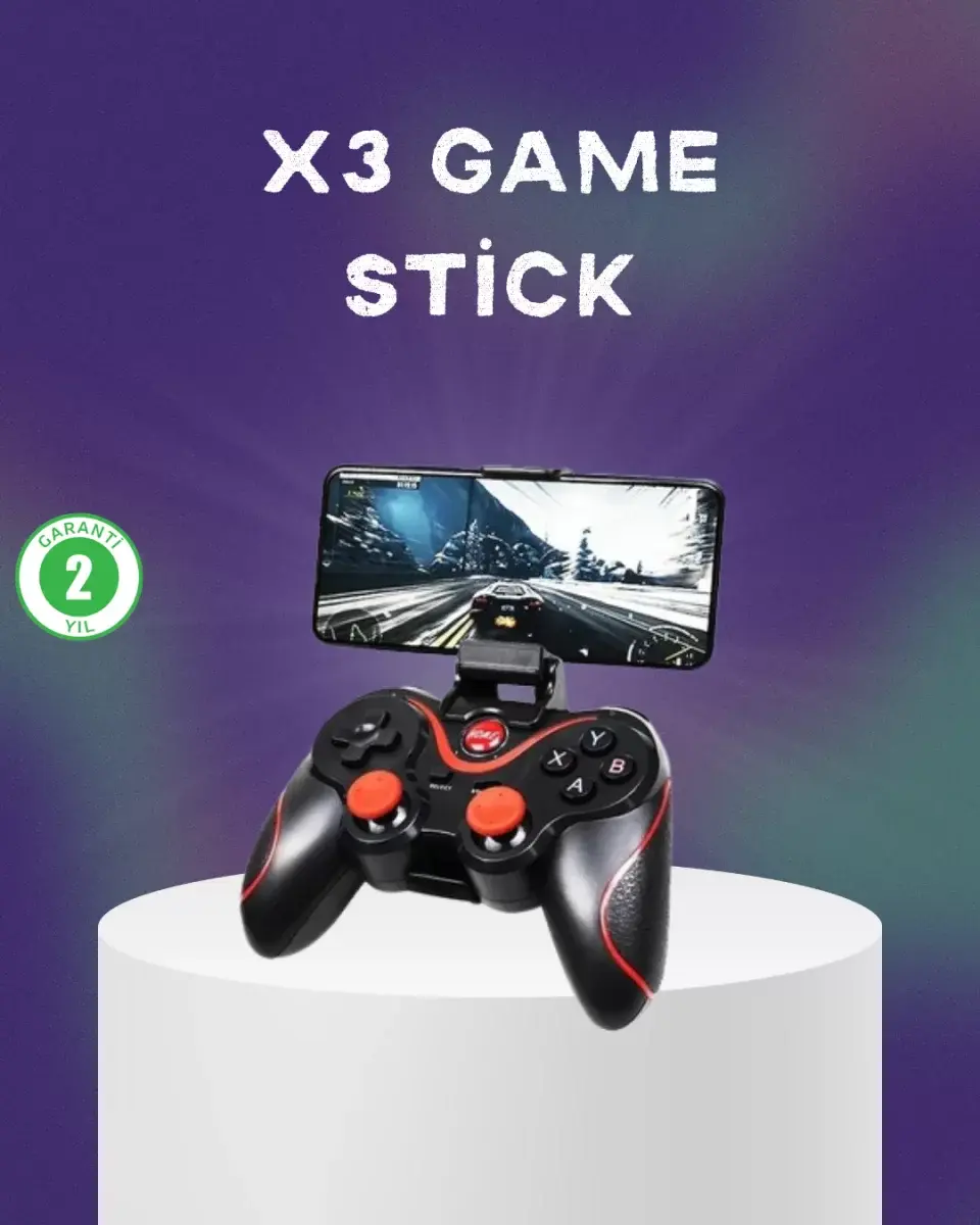Telefon, Tablet Ve Pc İçin Çok Fonksiyonlu Bluetooth Gamepad