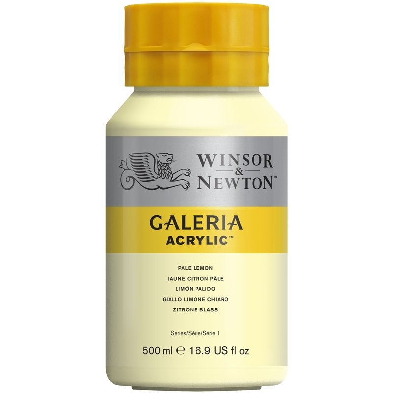 Galeria Akrilik Boya 500ml N:434 Pale Lemon