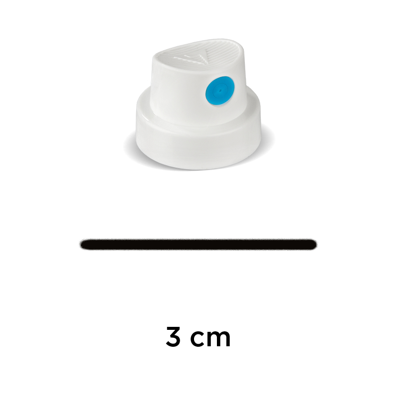 Sprey Başlığı - Beyaz-Mavi - 9009