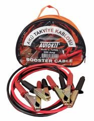 Akü Takviye Kablosu -''Şeffaf Bitişik Kablolu'' 600 Amp
