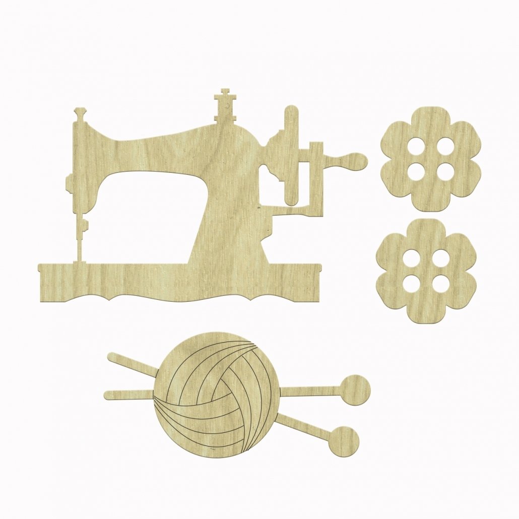 Ahşap Lazer Kesim - KD171