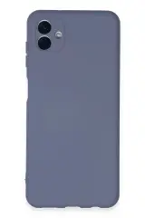Newface Samsung Galaxy A04e Kılıf Nano İçi Kadife Silikon - Gri