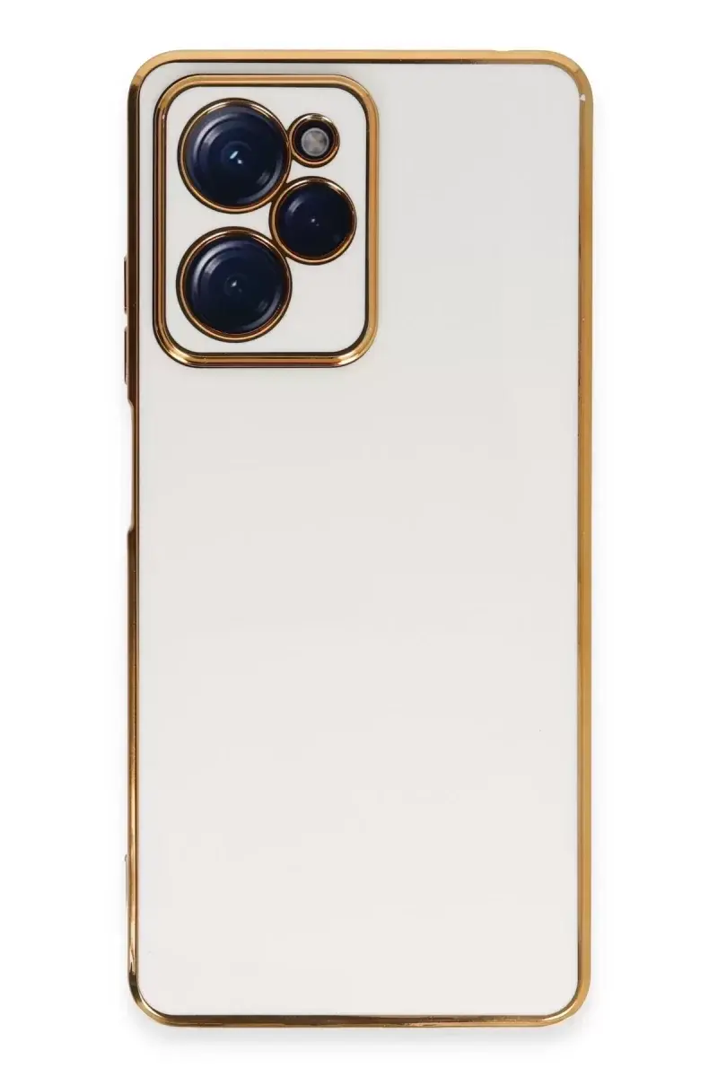Newface Xiaomi Poco X5 Pro 5g Kılıf Volet Silikon - Beyaz