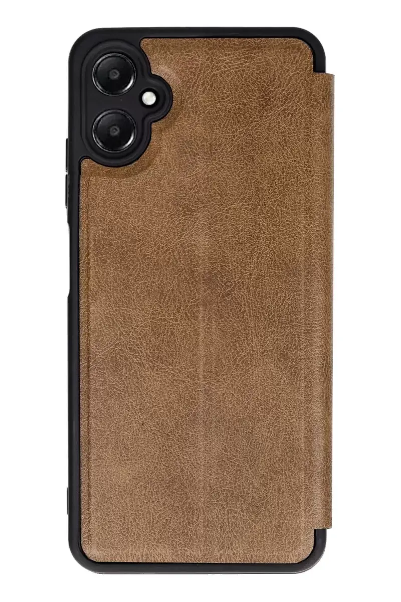 Newface Samsung Galaxy A05 Kılıf Flip Cover - Taba