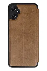 Newface Samsung Galaxy A05 Kılıf Flip Cover - Taba