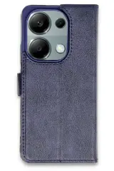 Newface Xiaomi Redmi Note 13 Pro 4g Kılıf Trend S Plus Kapaklı Kılıf - Lacivert