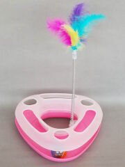 Eastland Üçgen İnteraktif Kedi Oyuncaği 26X25X36