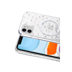 Onegif  İphone 11 Misk Simli Magsafe Kapak - Desen 1