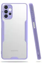 Newface Samsung Galaxy A52 Kılıf Platin Silikon - Lila