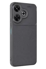Newface Xiaomi Redmi 13 4g Kılıf Auto Focus Karbon Kapak - Gri