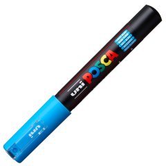 Posca PC-1M Boyama Markörü 0.7 mm Açık Mavi