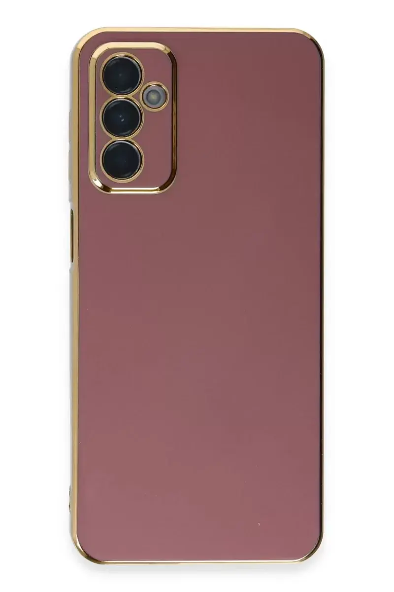 Newface Samsung Galaxy A14 4g Kılıf Volet Silikon - Kırmızı