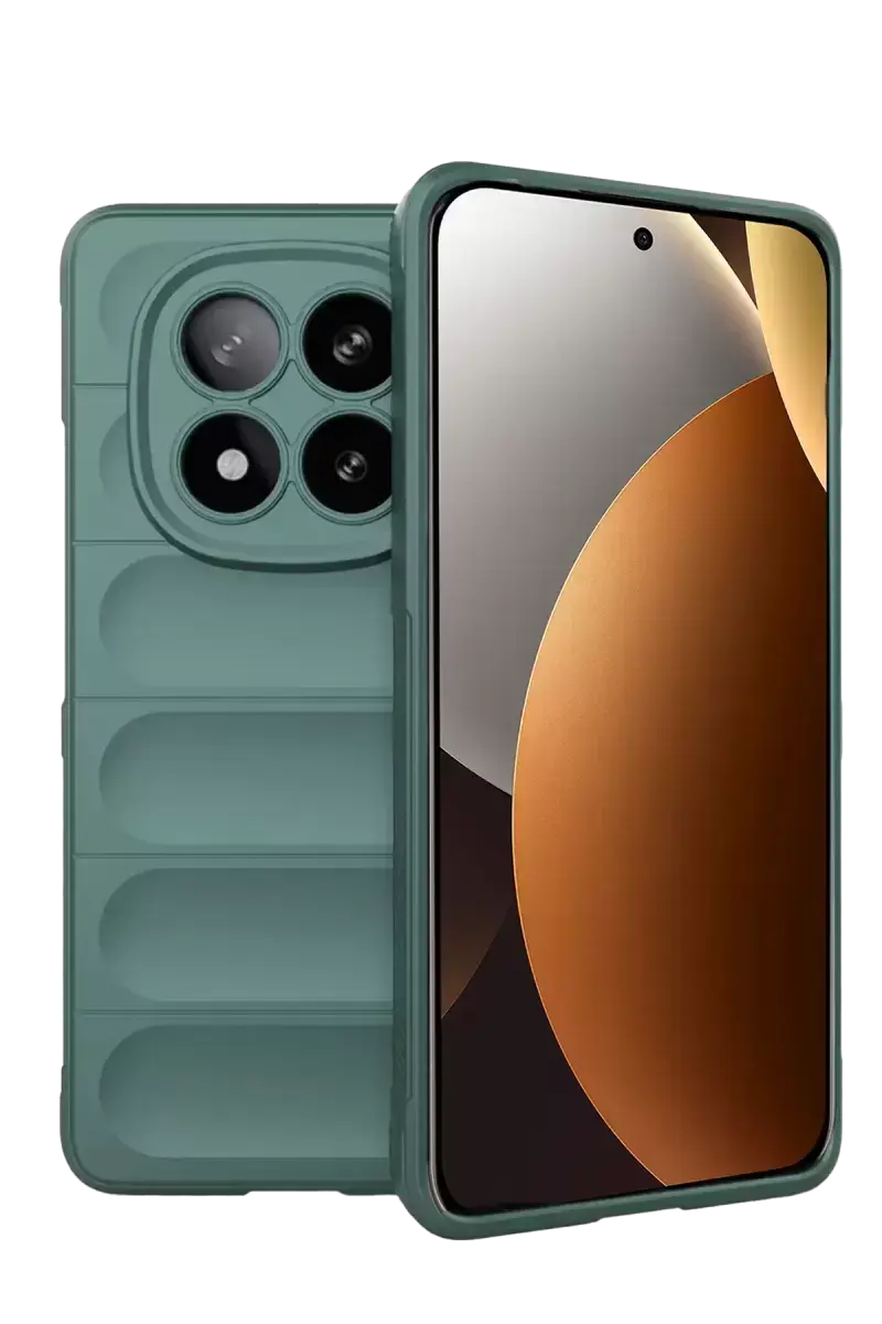 Newface Xiaomi Redmi Note 15 Pro 5g Optimum Silikon - Koyu Yeşil
