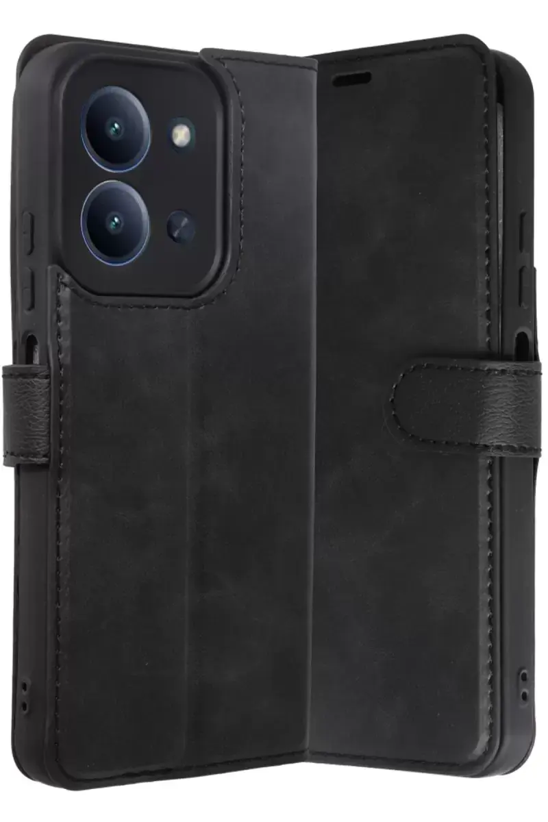 Newface Xiaomi Redmi 15c 4g Trend S Plus Kapaklı Kılıf - Siyah