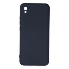 Xiaomi Redmi 9a Kılıf Nano İçi Kadife Silikon - Lacivert