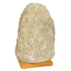 Doğal Kaya Tuzu Lambası Çankırı Kablolu Ampullü Beyaz 7-8 Kg