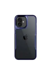 Newface İphone 16 Kılıf Boyi Silikon Kapak - Lacivert