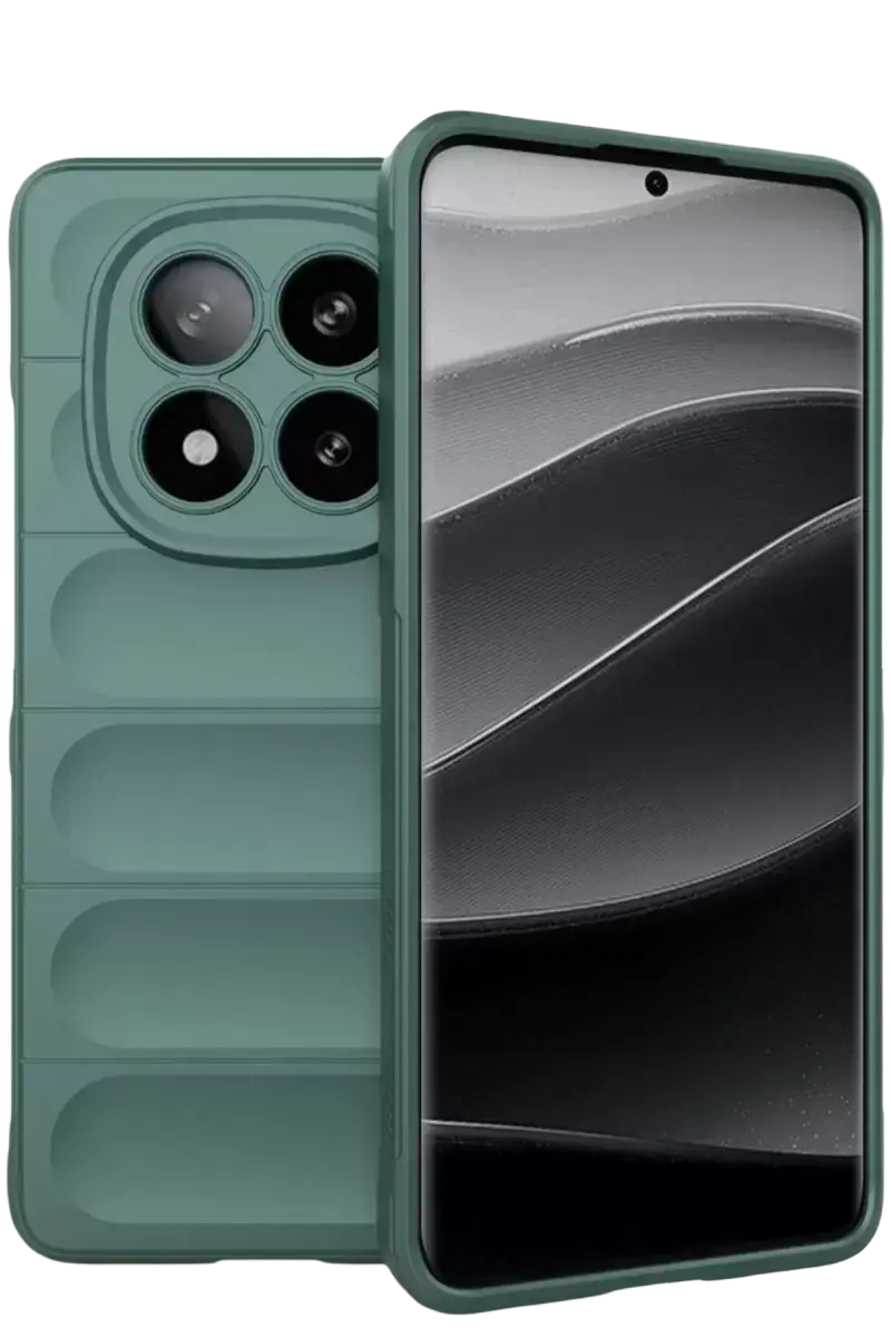 Newface Xiaomi Redmi Note 15 Pro 4g Optimum Silikon - Koyu Yeşil