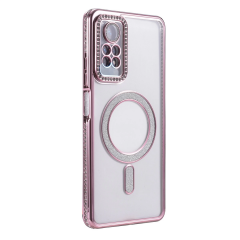 Xiaomi Redmi Note 12 Pro 4g Joke Simli Magneticsafe Kılıf - Pembe