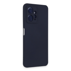 Xiaomi Redmi Note 12 4g Kılıf Nano İçi Kadife Silikon - Lacivert