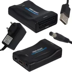 Powermaster Pm-18587 Hdmı To Scart Aktif Çevirici Dönüştürücü Adaptör Pal/ntsc