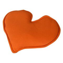 Kalp Şekilli Doğal Kaya Tuzu Yastığı Turuncu 1-2 Kg