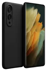 Newface Samsung Galaxy S25 Edge First Silikon - Siyah
