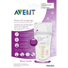 Avent Anne Sütü Saklama Poşeti 25'li
