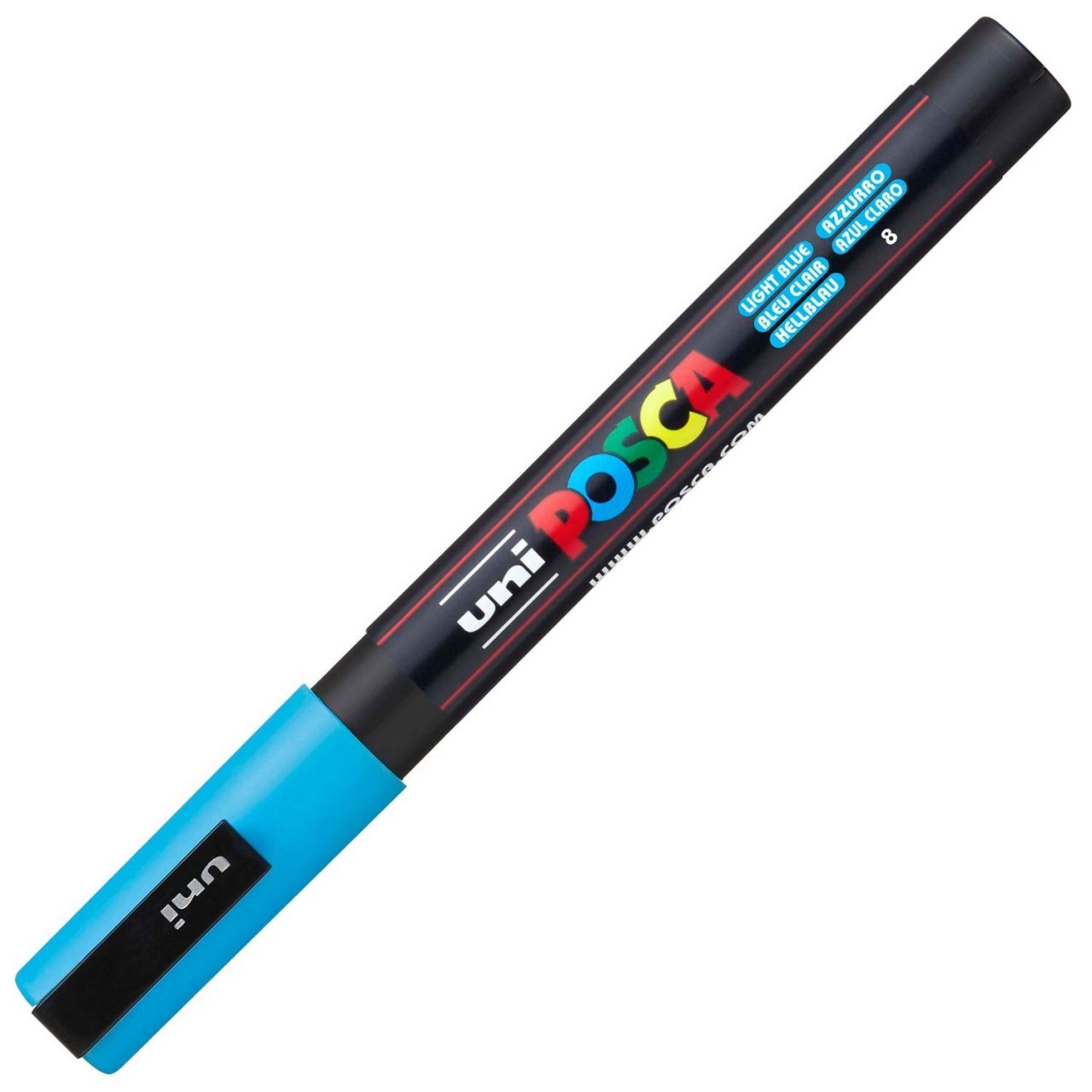Posca PC-3M Boyama Markörü 0.9-1.3mm Light Blue