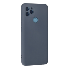 General Mobile Gm 21 Kılıf Nano İçi Kadife Silikon - Gri