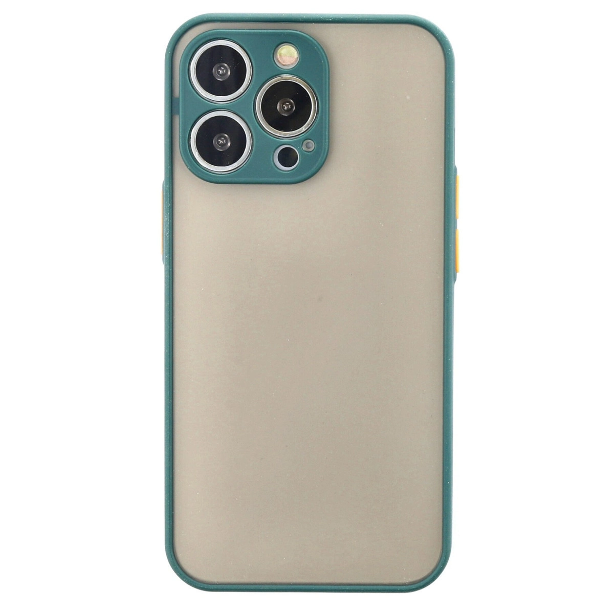 İphone 13 Pro Kılıf Montreal Silikon Kapak - Yeşil
