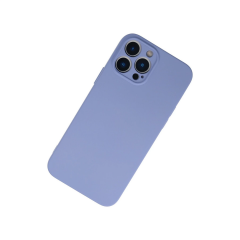 İphone 13 Pro Kılıf Nano İçi Kadife Silikon - Lila
