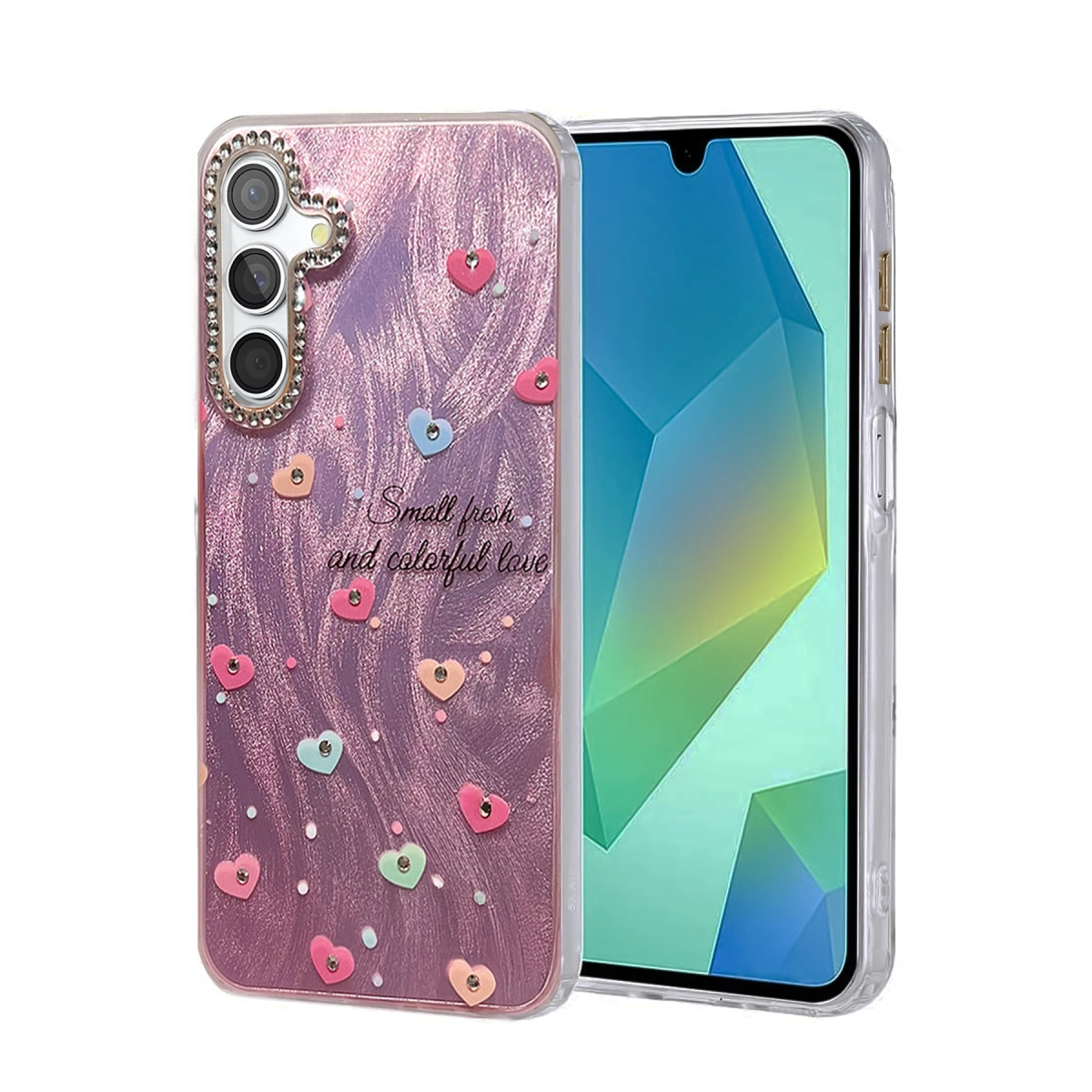 Samsung Galaxy S25 Kılıf Blade Aynalı Desenli Kapak - Desen 8