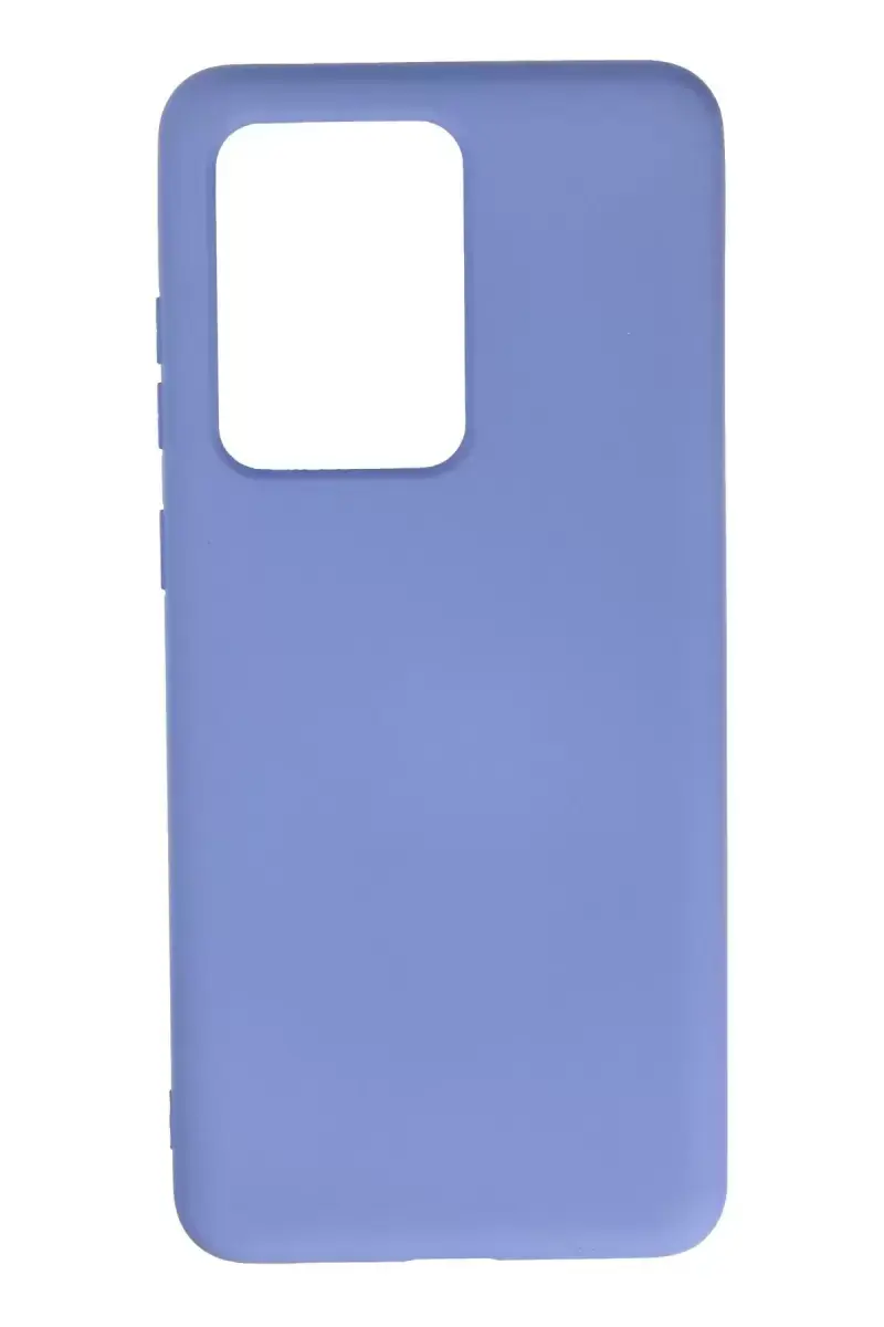 Newface Samsung Galaxy S20 Ultra Kılıf Nano İçi Kadife Silikon - Lila