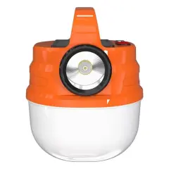 Powermaster Hb-v70 Çift Işıklı  6 Modlu (el Feneri+5  Kademe) 50 Watt Şarj Edilebilir Kamp Feneri