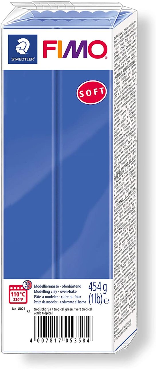 Fimo Soft Polimer Kil - Brillant Blue - 454gr