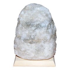 Doğal Kaya Tuzu Lambası Kırşehir Kablolu Ampüllü Beyaz 2-3 Kg