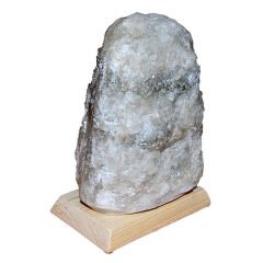 Doğal Kaya Tuzu Lambası Kırşehir Kablolu Ampüllü Beyaz 2-3 Kg
