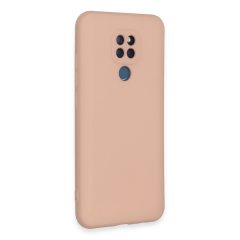 General Mobile Gm 20 Kılıf Nano İçi Kadife Silikon - Pudra