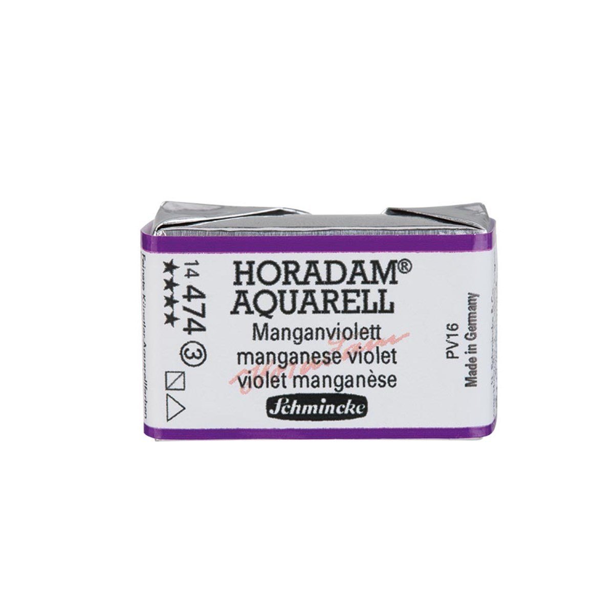 Horadam Artist Tam Boy Tablet Suluboya - Manganese Violet - Seri 3