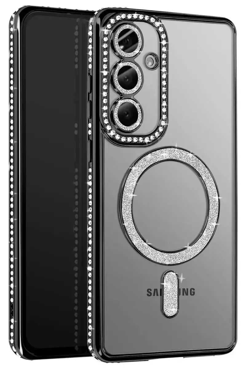 Joko Samsung Galaxy A57 5g Joke Simli Magneticsafe Kılıf - Siyah
