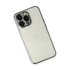 İphone 13 Pro Kılıf Razer Lensli Silikon - Siyah
