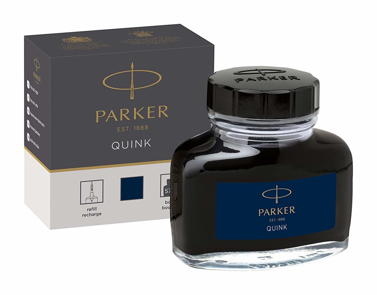 Dolma Kalem Mürekkebi - Mavi-Siyah - 57ml