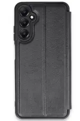 Newface Samsung Galaxy A36 Kılıf Flip Cover - Siyah