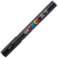 Posca PC-3M Boyama Markörü 0.9-1.3 mm SİYAH