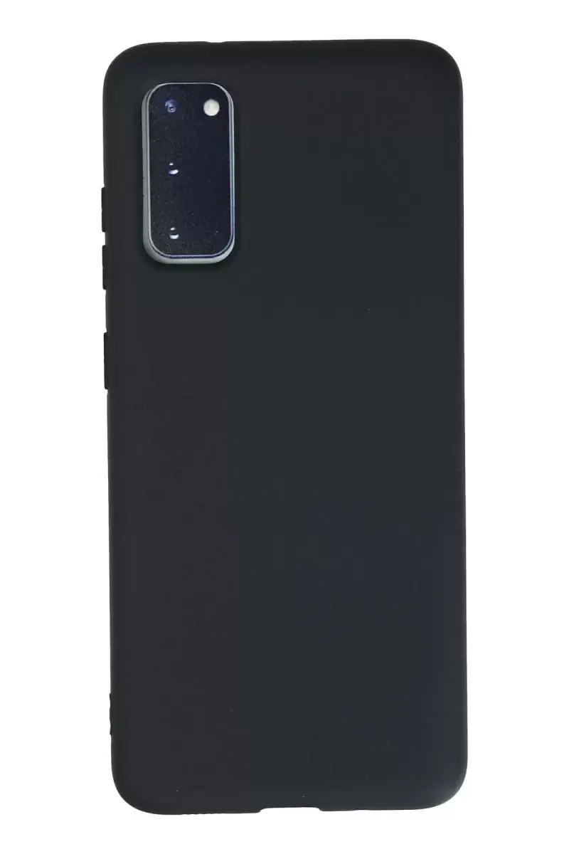 Newface Samsung Galaxy S20 Kılıf Nano İçi Kadife Silikon - Lacivert