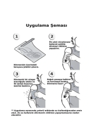 Bulutlar Melek Kanatları Geçici Dövme Şablonu Büyük Boy
