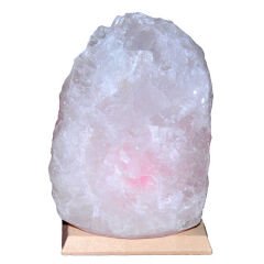 Doğal Kristal Kaya Tuzu Lambası Çankırı Kablolu Ampullü Beyaz 8-9 Kg