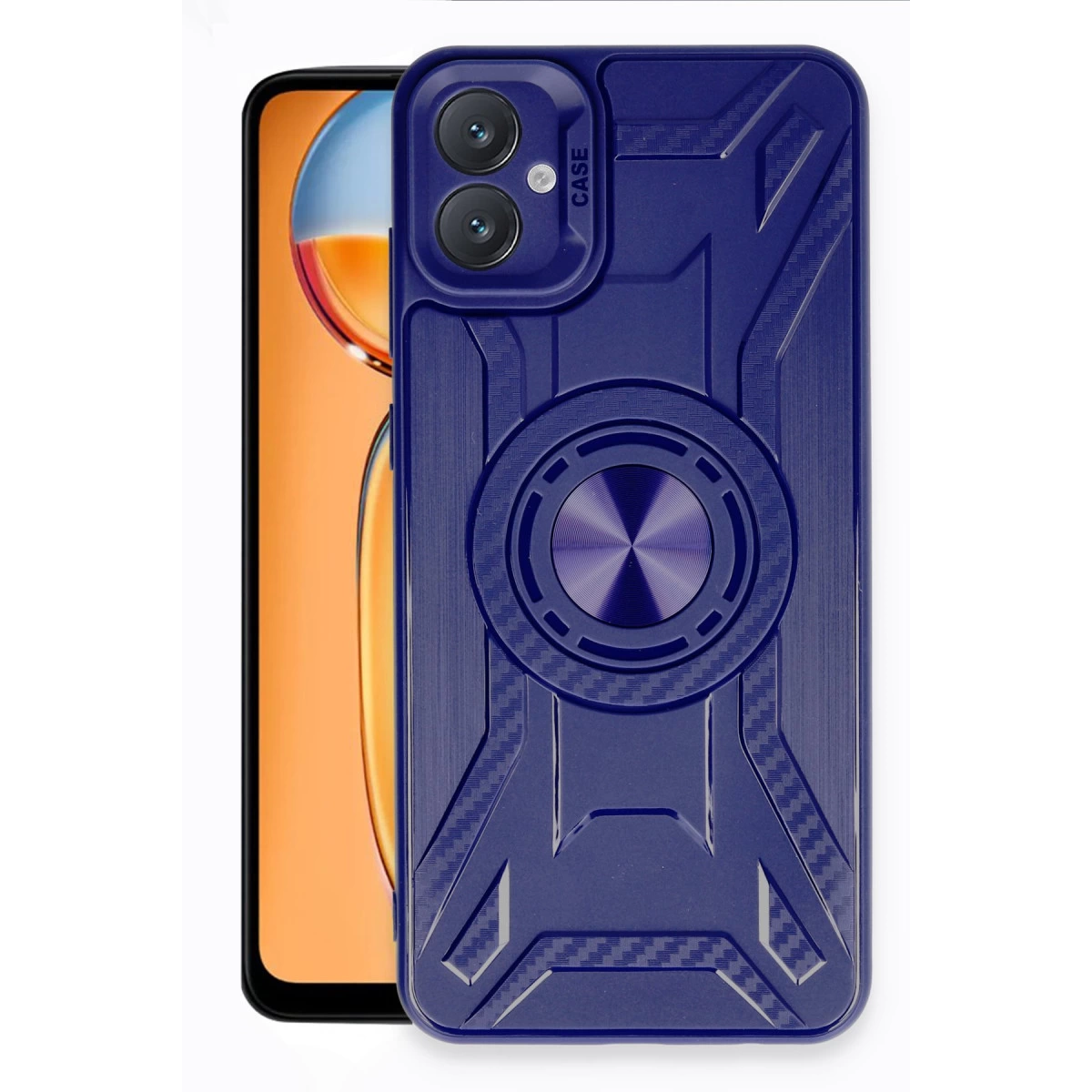 Samsung Galaxy A05 Kılıf Lincoln Silikon - Lacivert